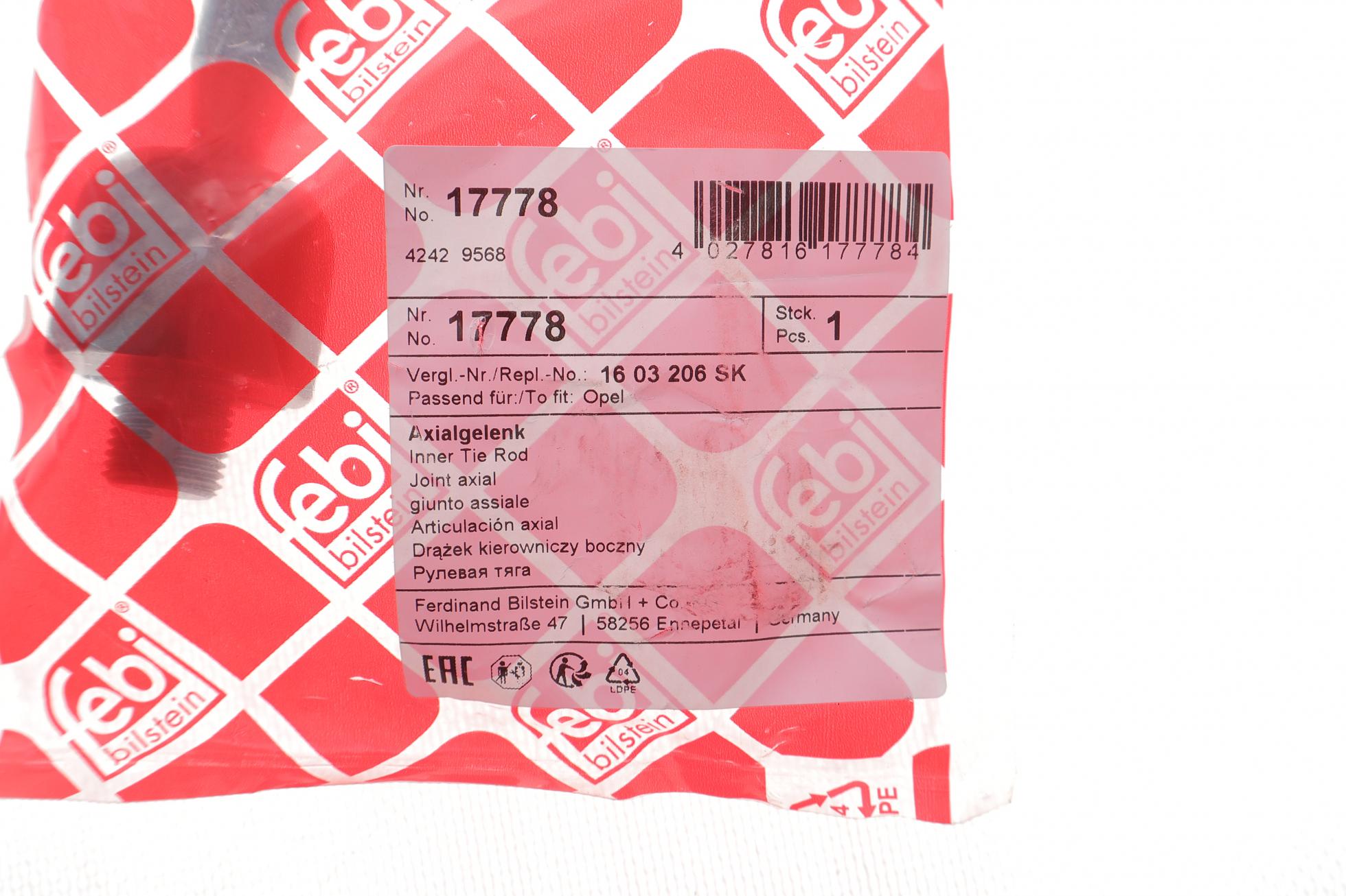 17778 FEBI BILSTEIN